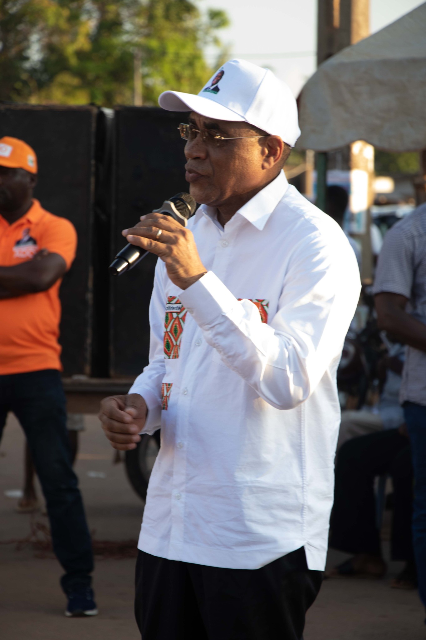 Adama Coulibaly a sensibilisé les populations. 