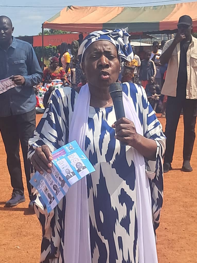 Henriette Lagou a donné des consignes de vote. 