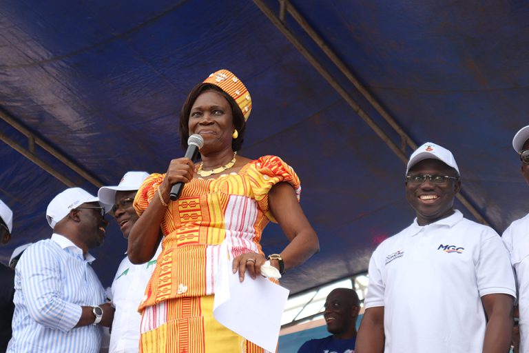Simone Ehivet Gbagbo a lancé sa campagne à Bouaflé.