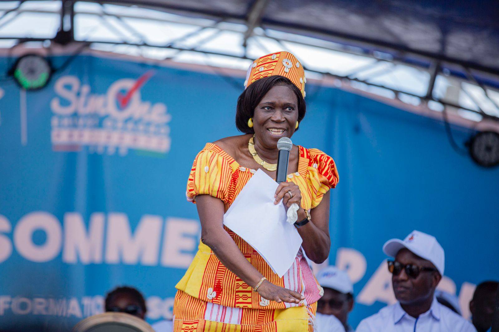 Simone Gbagbo a sollicité le suffrage des populations de Bouaké et du Gbêkê. 