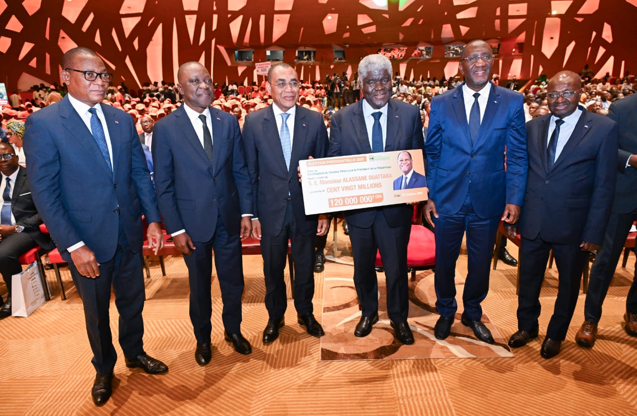 Les acteurs du secteur privé ont exprimé leur reconnaissance au président Alassane Ouattara pour son leadership économique.