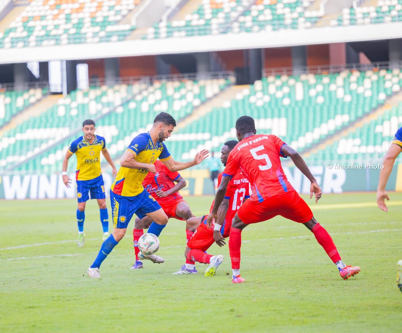 Le Stade d’Abidjan puni par le réalisme du Petro Atlético.