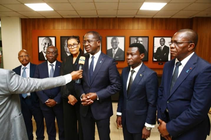 Le premier mandat d’Ahmed Cissé (au micro) a été marqué par des avancées structurelles majeures. (Ph. DR)