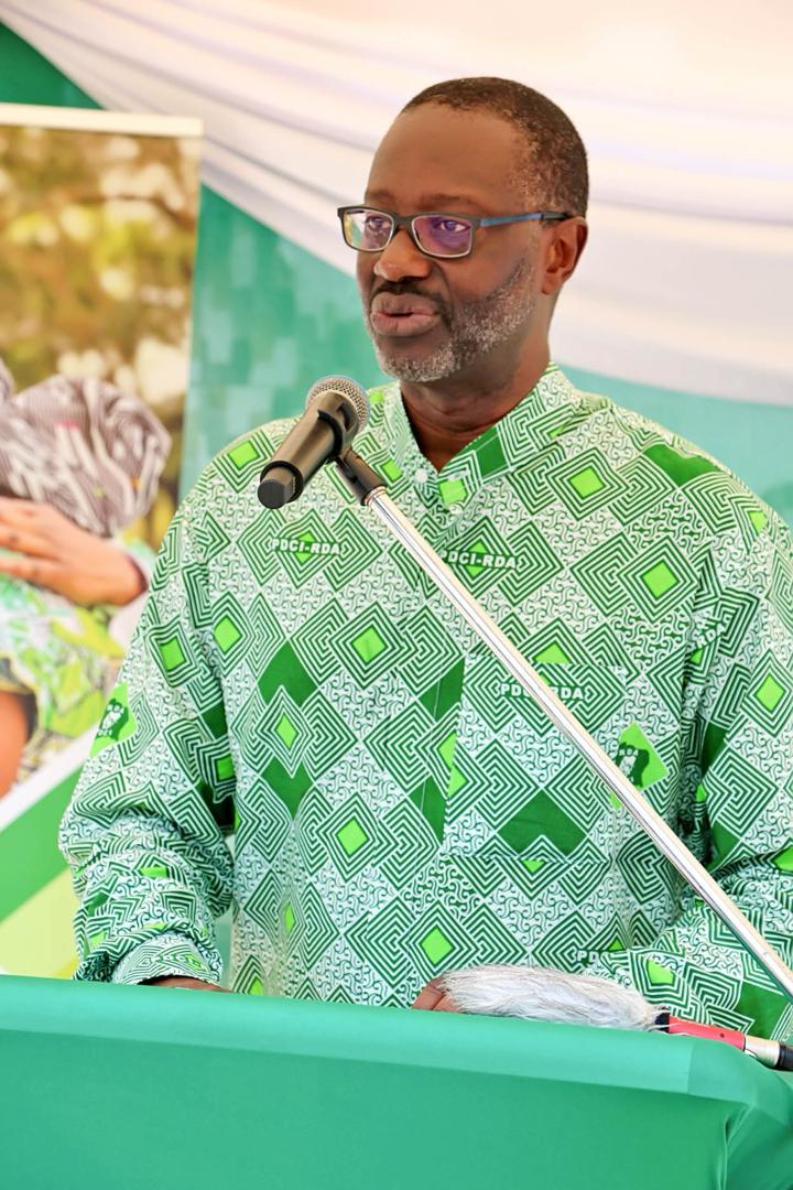 Le parti de Tidjane Thiam a présenté son équipe. 