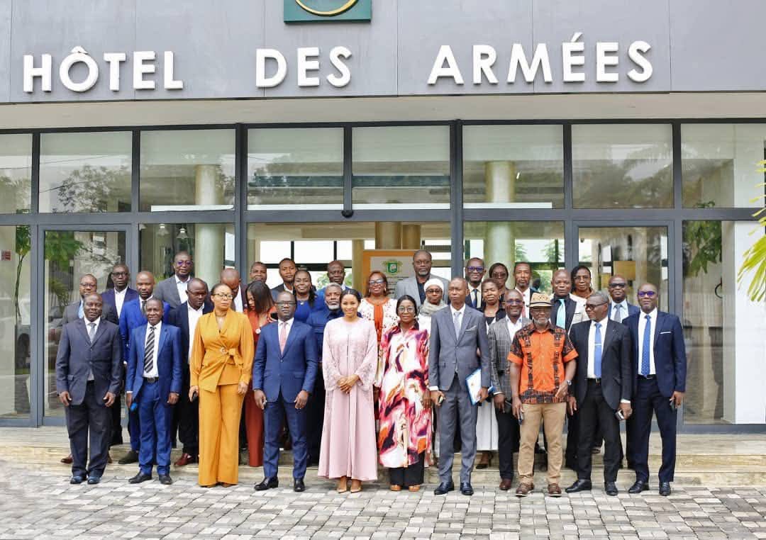 Les Directeurs régionaux, directeurs départementaux et responsables centraux ont passé en revue trois années d’application du Cop 2022-2025 (Ph :DR)