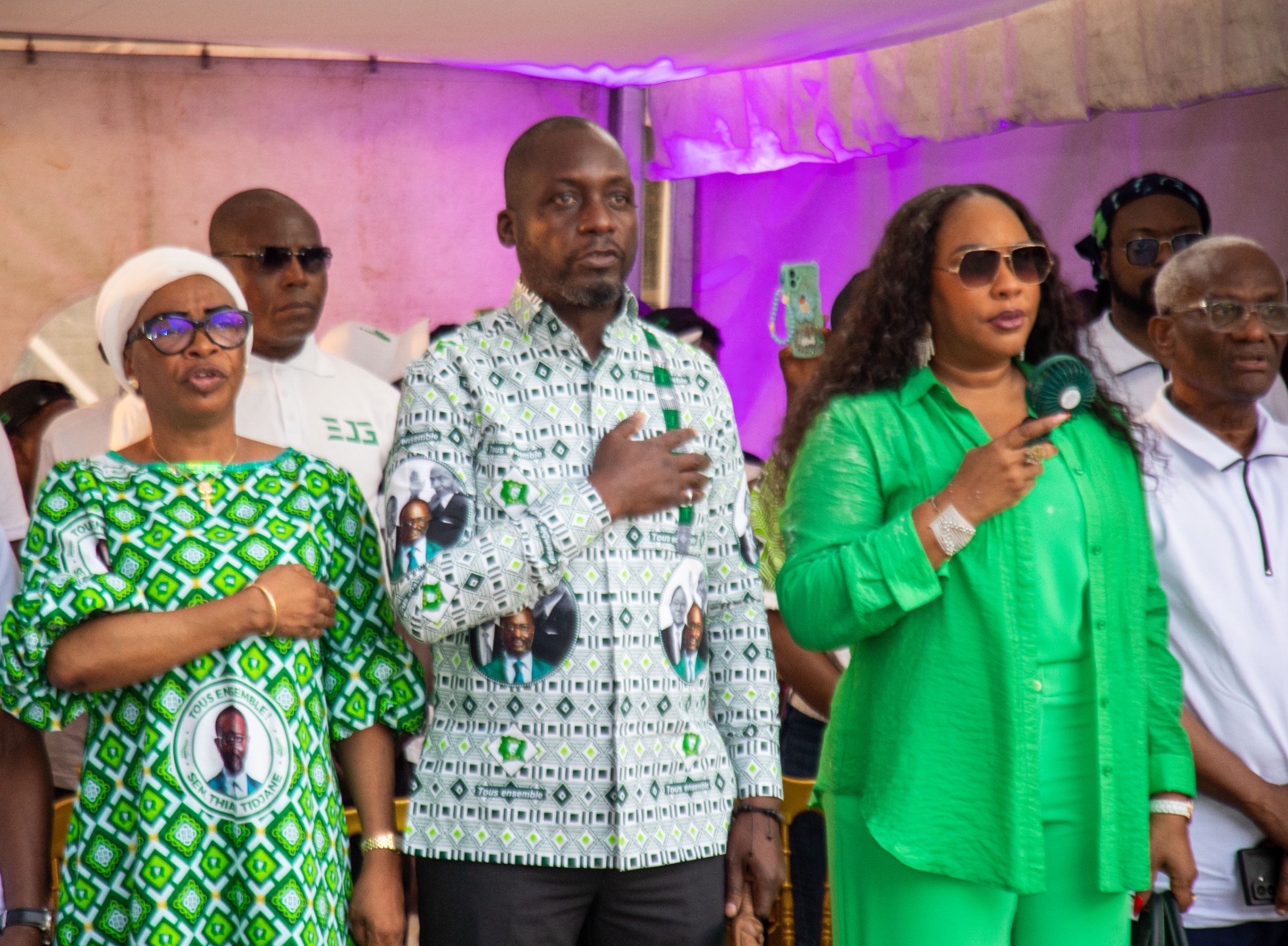 Jacque Ehouo s’est engagé à renouveler son bail avec les électeurs du Plateau.