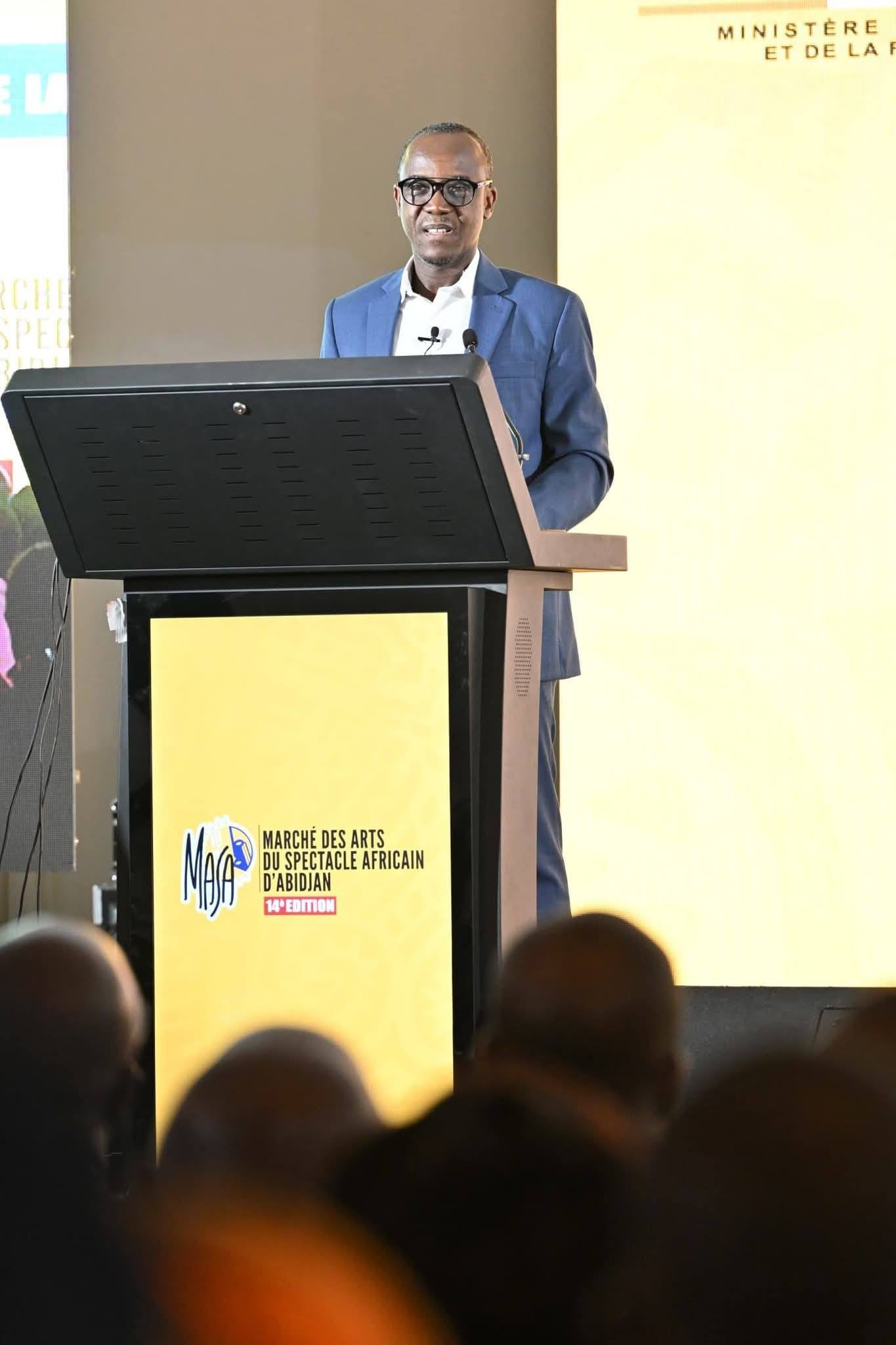 Abou Kamaté, Dg du Masa, a indiqué que l’évènement investira les quartiers populaires d’Abidjan, afin de rapprocher les arts vivants des populations. (Ph. DR)