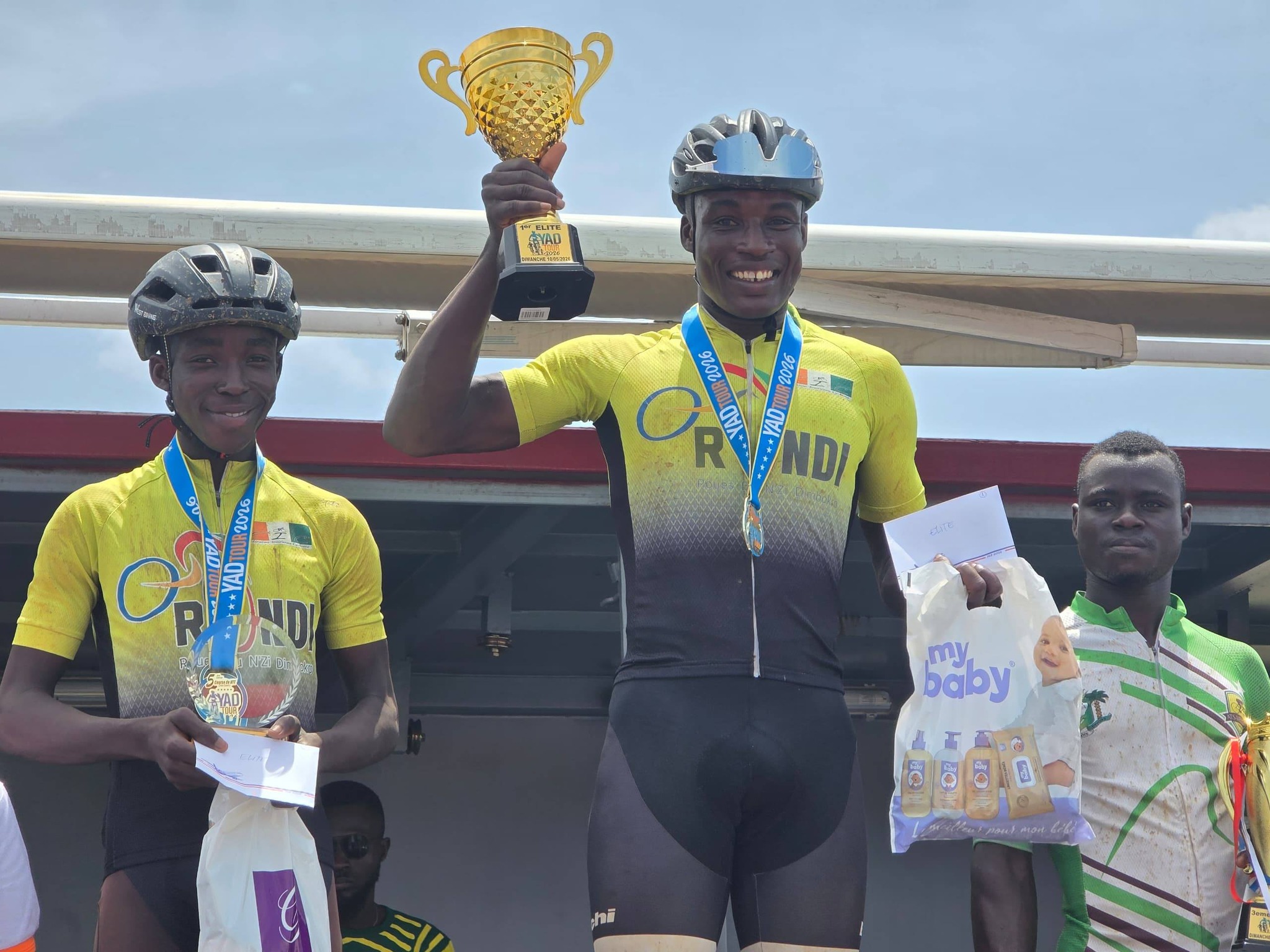 Le vainqueur de la catégorie Elite, Loukou Kouakou, a dominé adversaires et partenaires.