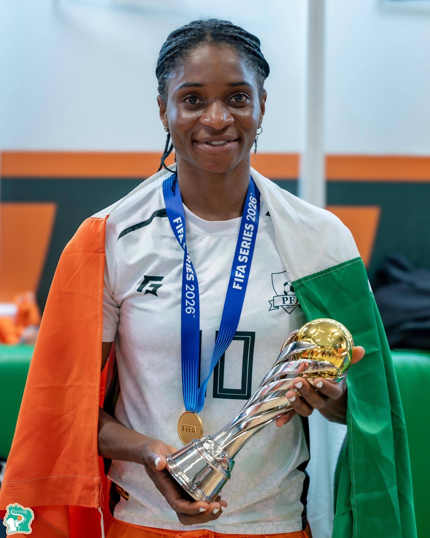 Elloh Amon Rebecca Grace veut remporter une Can avec la Côte d’Ivoire.