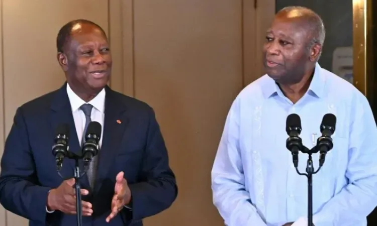 Is the relationship between Alassane Ouattara and Laurent Gbagbo deteriorating?