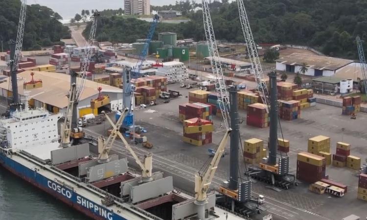 Le Port de San-Pedro a accueilli les premiers camions de concentré de spodumène en provenance du Mali.