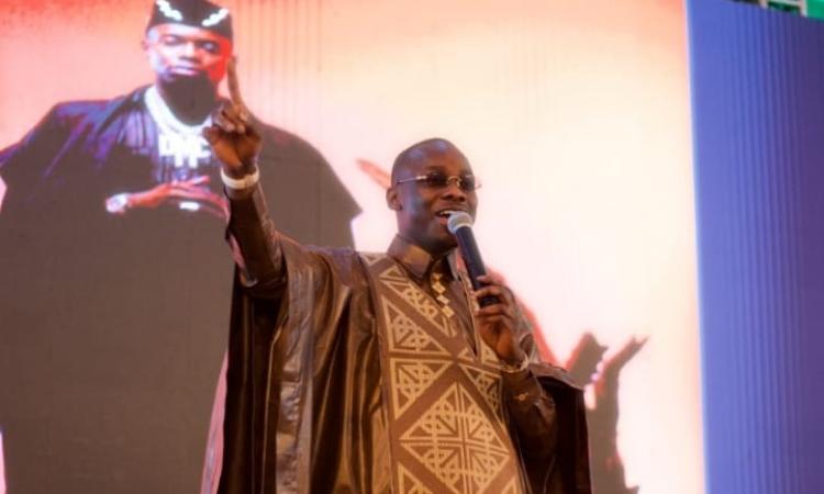  Sidiki Diabaté était face à la presse, le mardi 7 octobre 2025, pour présenter le single ‘’ Bâtisseur’’ . (Ph. DR)
