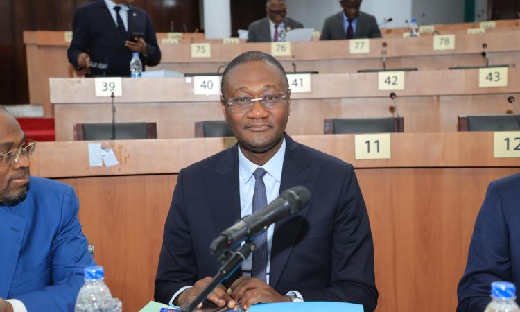 Moussa Sanogo a présenté les grands chantiers de son ministère. (Ph. DR)