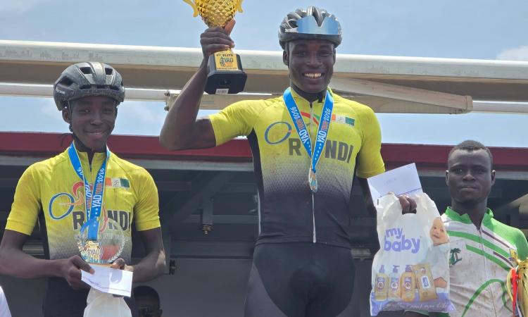 Le vainqueur de la catégorie Elite, Loukou Kouakou, a dominé adversaires et partenaires.