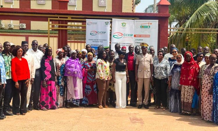 Les opérateurs économiques de Korhogo ont pris part à l’activité du Ccesp afin de développer leurs activités.