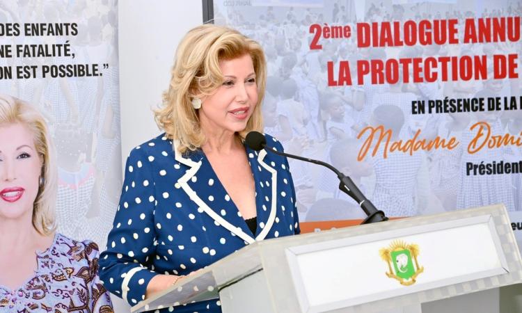 Dominique Ouattara est satisfaite du Cpc mais demande plus d’investissements et de partenariat.