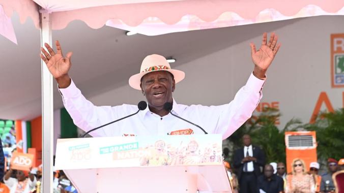 Alassane Ouattara a affirmé que les femmes sont le socle de son ambition. 