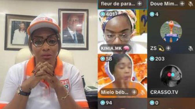 La députée Adjaratou Traoré veut convaincre les internautes de voter massivement pour Alassane Ouattara.