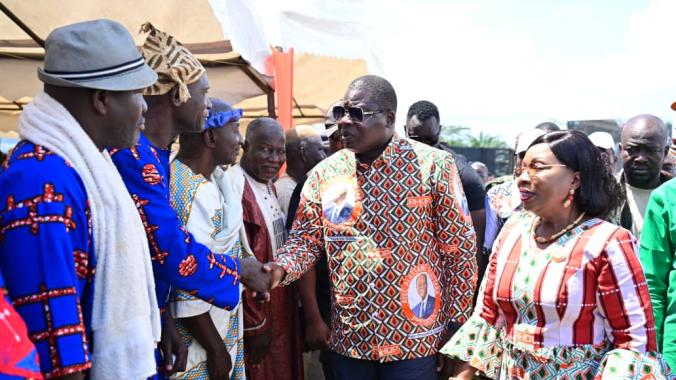 Amédé Kouakou poursuit la mobilisation des populations du Lôh-Djiboua pour Ouattara.