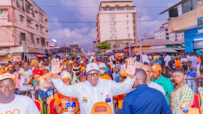 Amichia était au contact des populations pour faire gagner largement Alassane Ouattara.