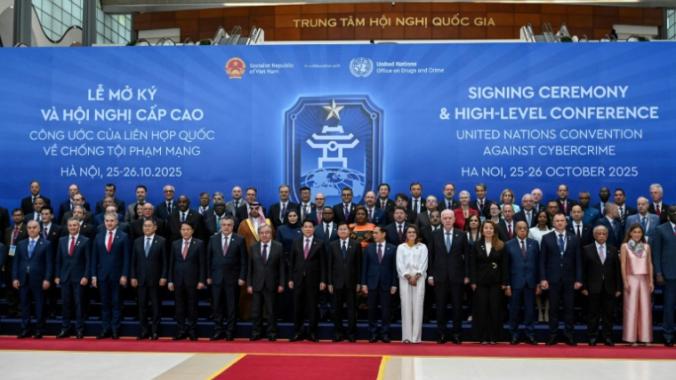 65 pays ont signé la première convention des Nations unies sur la cybercriminalité, à Hanoï.