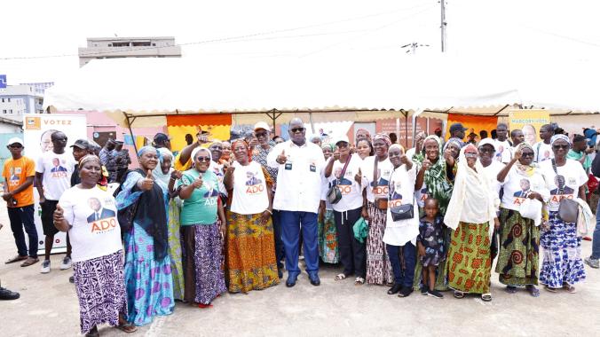 Laurent Tchagba a fait des heureux encore une fois. (Ph. DR)