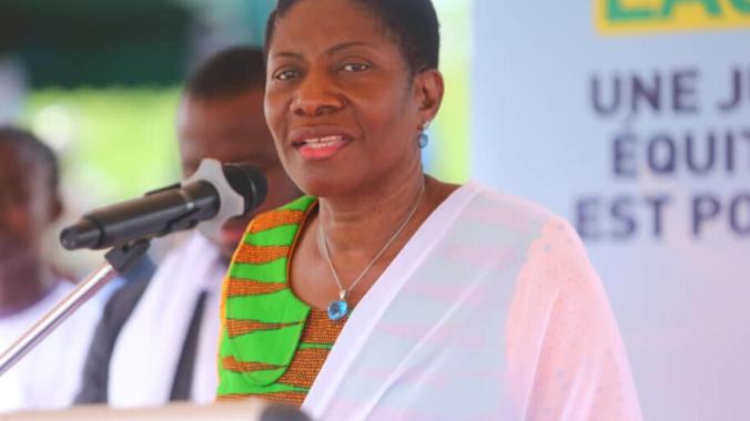 Henriette Lagou a accepté le résultat des urnes.