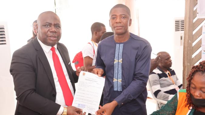 Sam Wakouboué estime être le bon choix pour la circonscription 131 de Goudouko-Niambezaria.