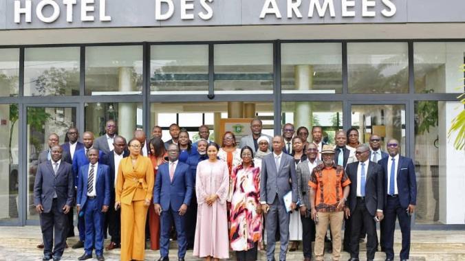 Les Directeurs régionaux, directeurs départementaux et responsables centraux ont passé en revue trois années d’application du Cop 2022-2025 (Ph :DR)