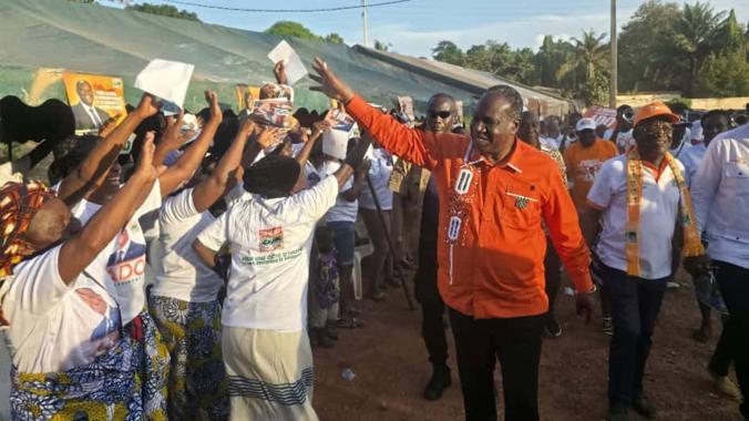 Ahoua N’Doli sera au contact des populations du Moronou.