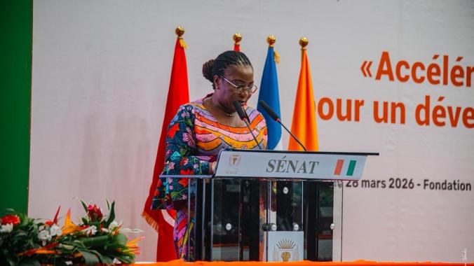 Harlette Badou Kouamé appelle à des communes renforcées et actives.