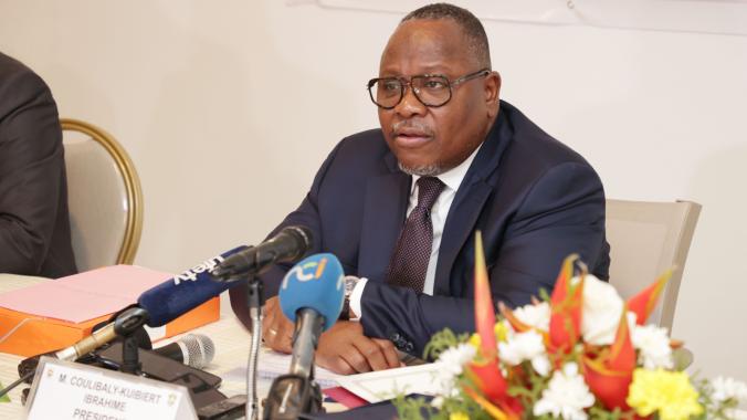 Le président de l’ex-Cei a félicité ses équipes. 